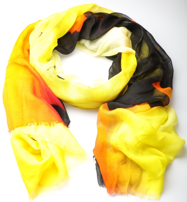 The finished Hayley scarf